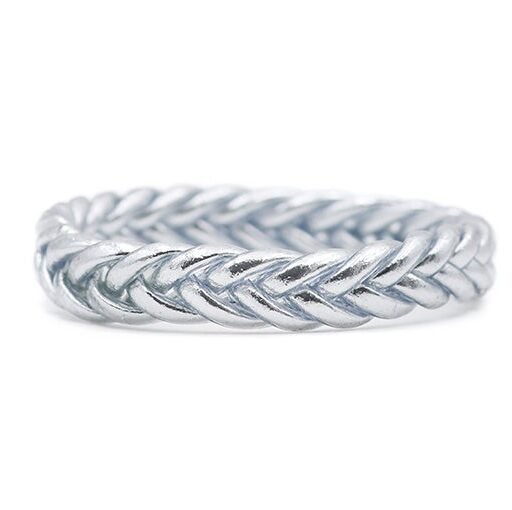 Silver Braided