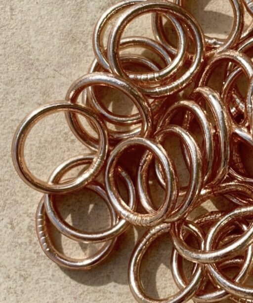 Alternative view of Rose Gold Rings