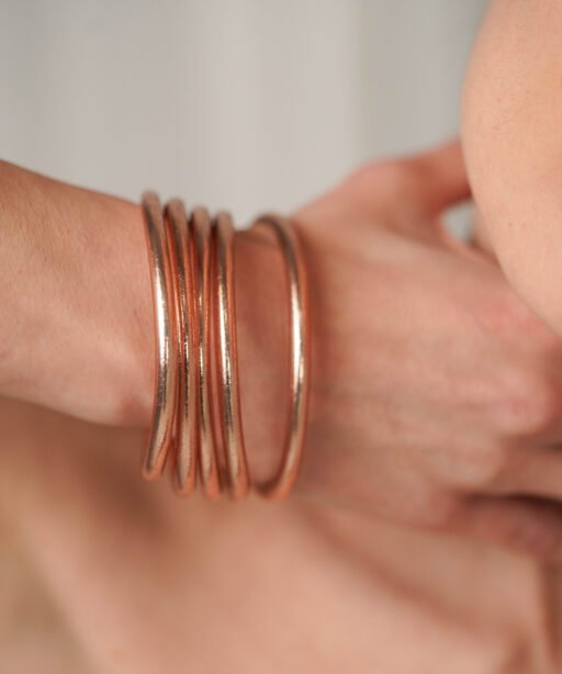 Alternative view of Rose Gold Normal Thick