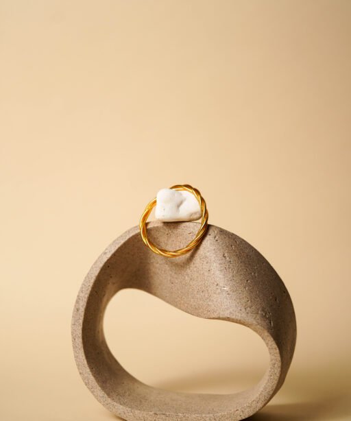 Alternative view of Gold Twisted Bangles