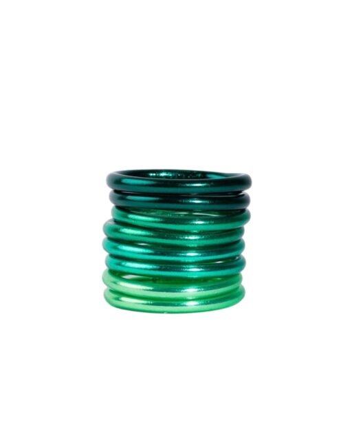 Nature Green Bangle Set