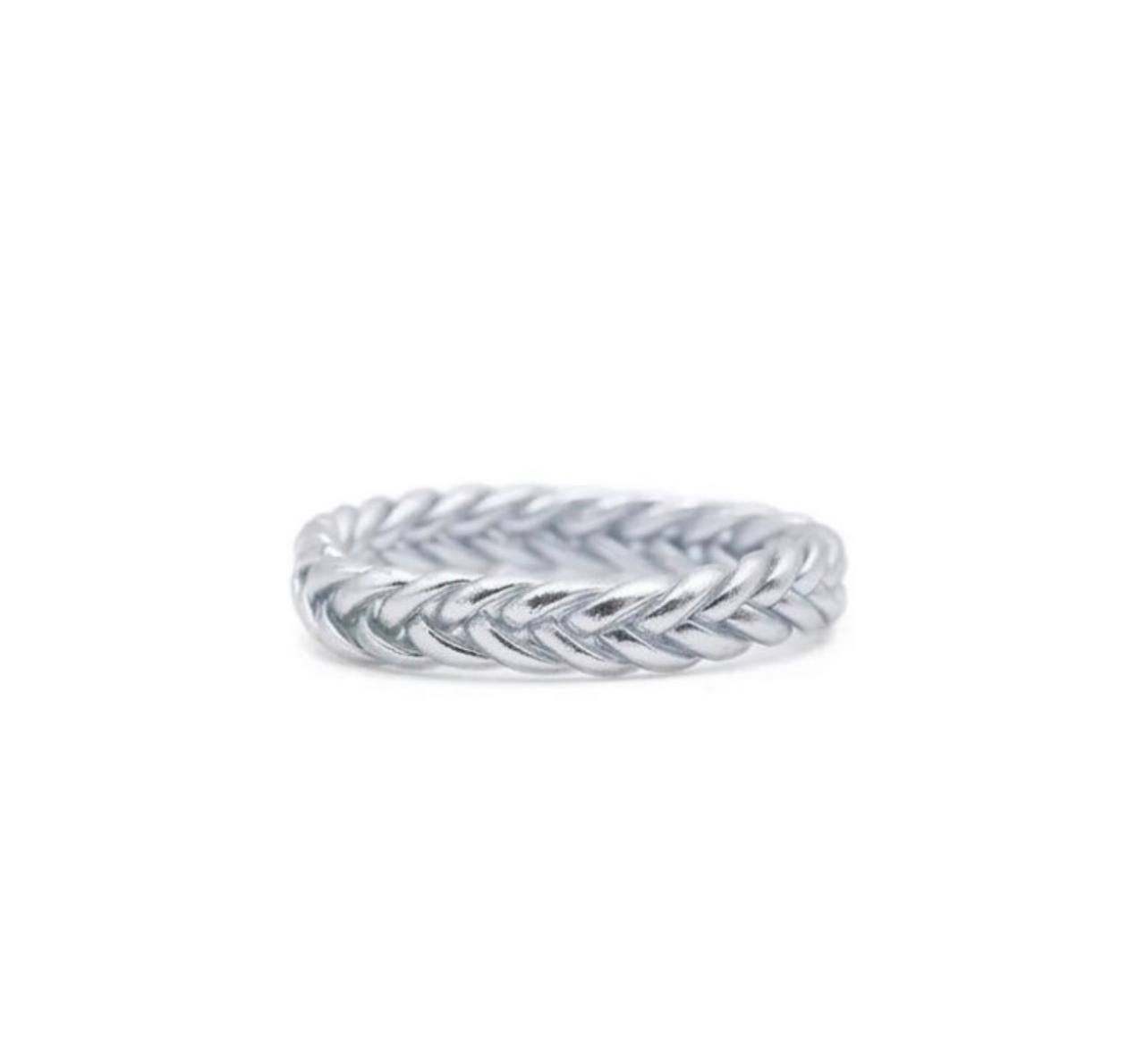 Silver Braided