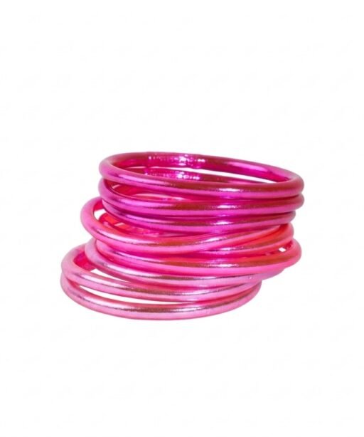 Pink Spark Bangle Set