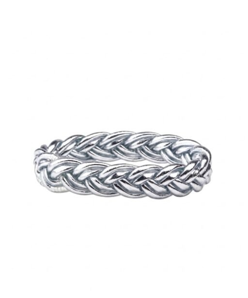 Silver Double Braided
