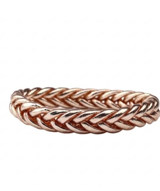 Rose Gold Braided