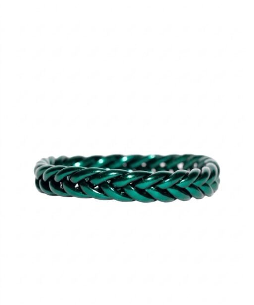 Dark Green Braided