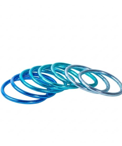 Alternative view of Ocean Breeze Bangle Set