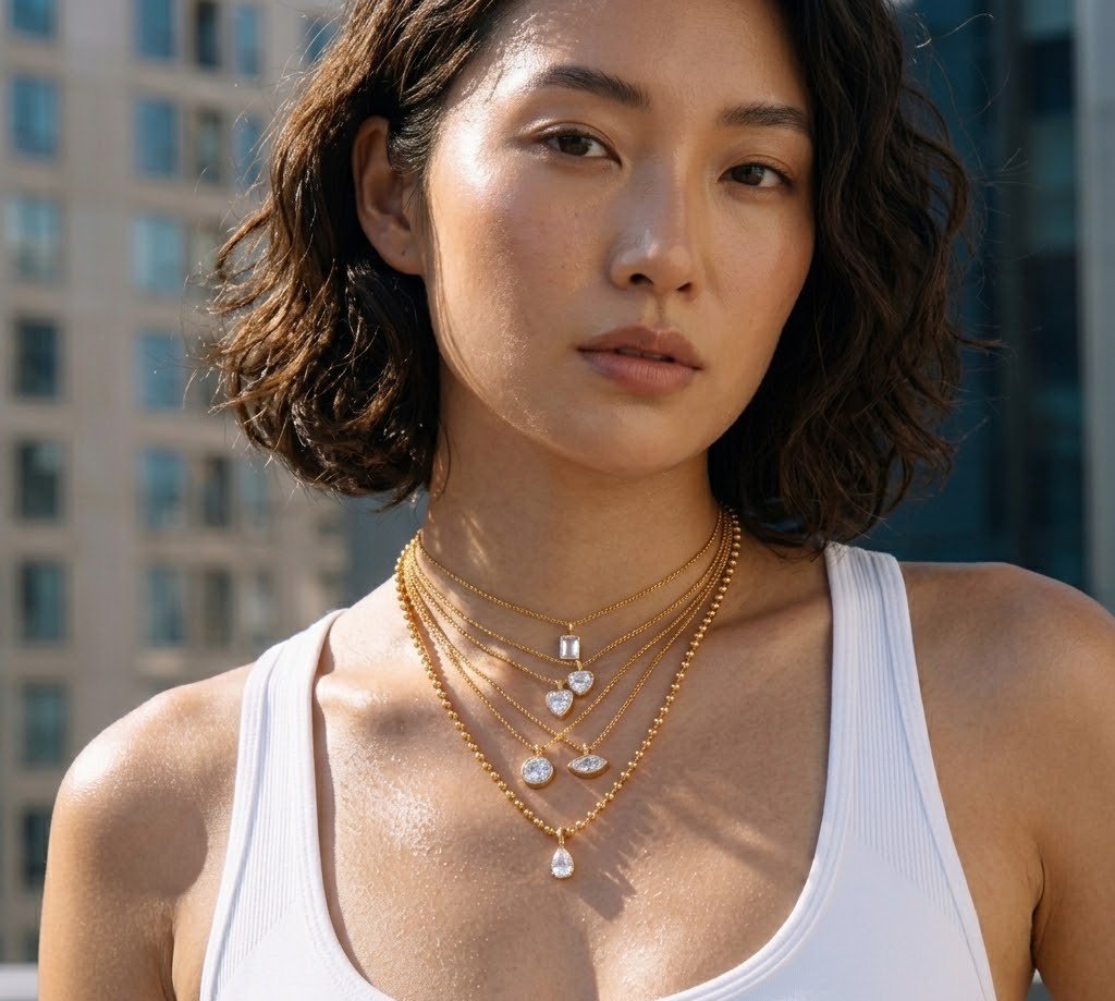 The Oasis Eye Stone Necklace - Image 2