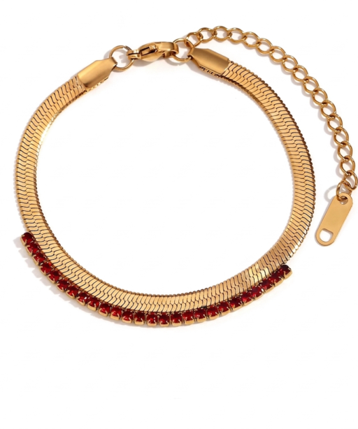 Red Snake Bracelet