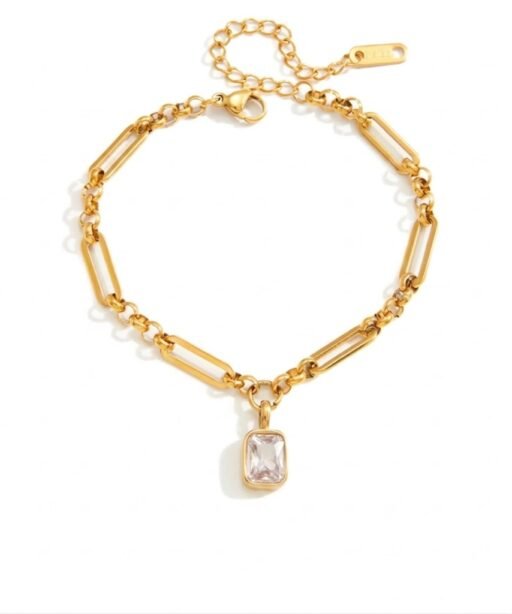 Crystal Square Bracelet