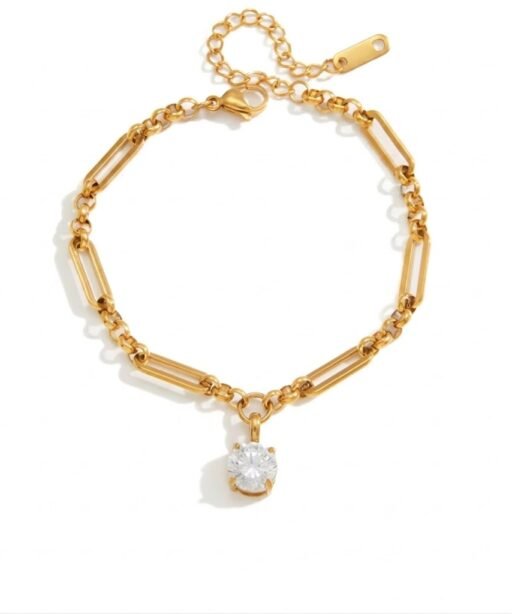 Crystal Circle Bracelet
