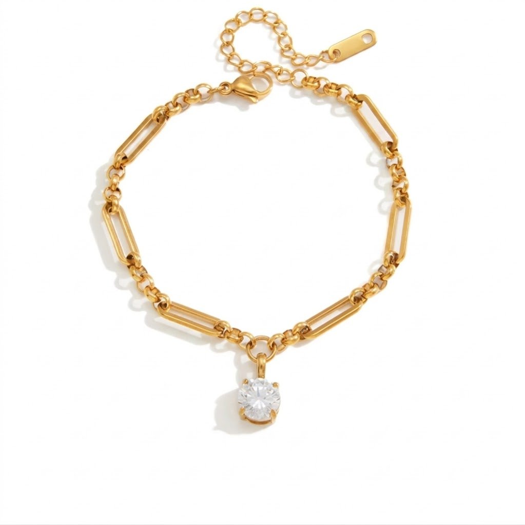 Crystal Circle Bracelet