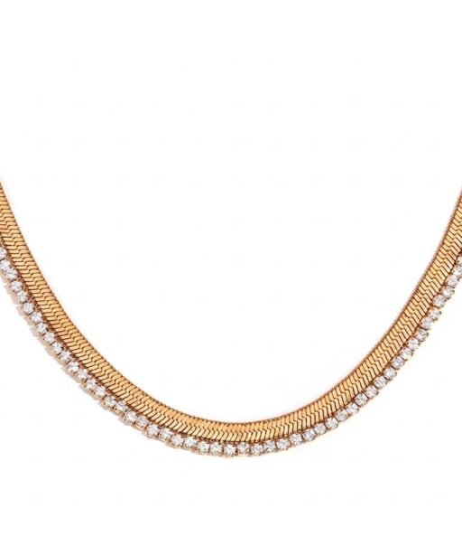 Gold Snake Necklace