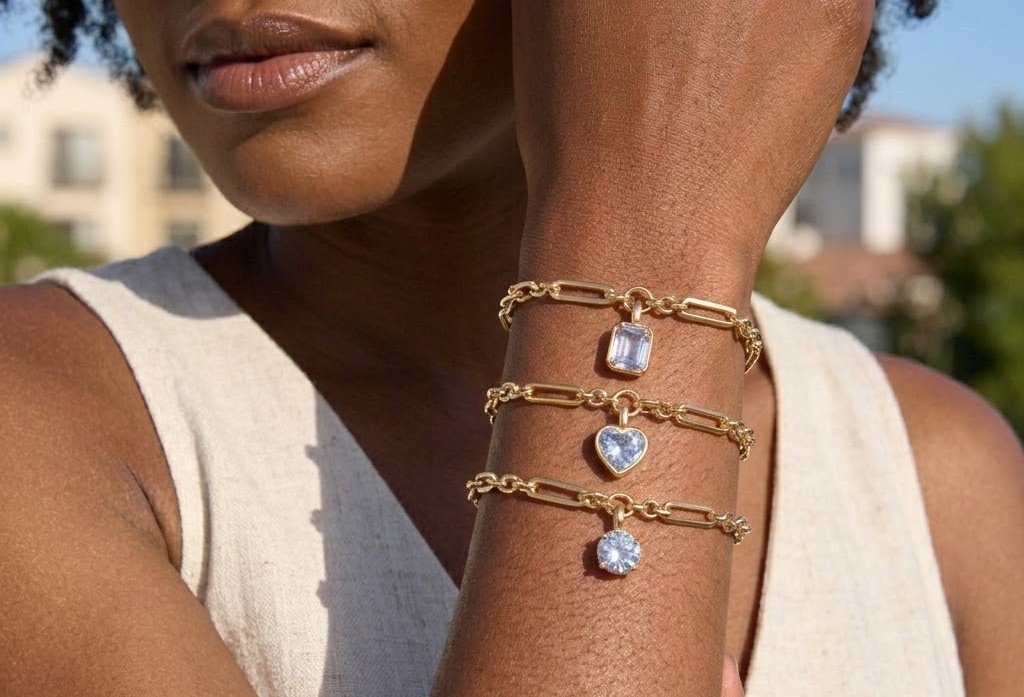 Crystal Heart Bracelet - Image 2