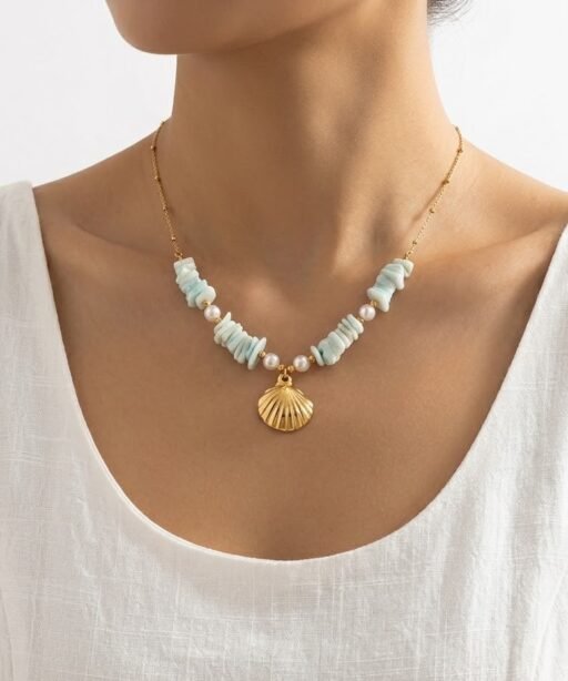 Alternative view of Pearl Shell Necklace