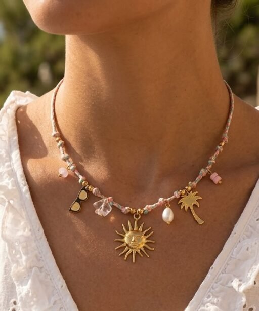 Alternative view of Sun Drop Necklace