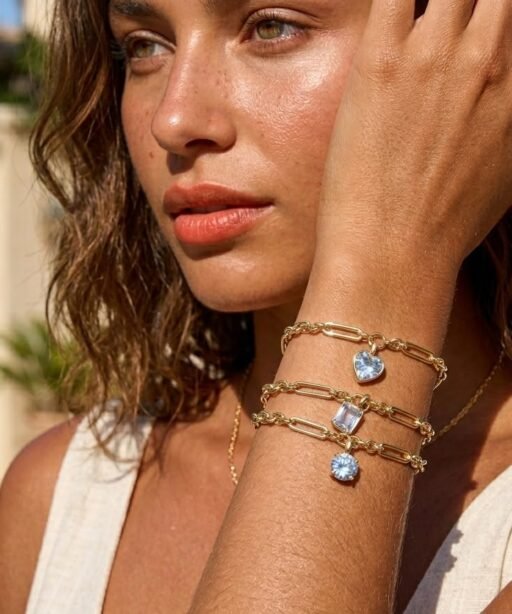 Alternative view of Crystal Circle Bracelet