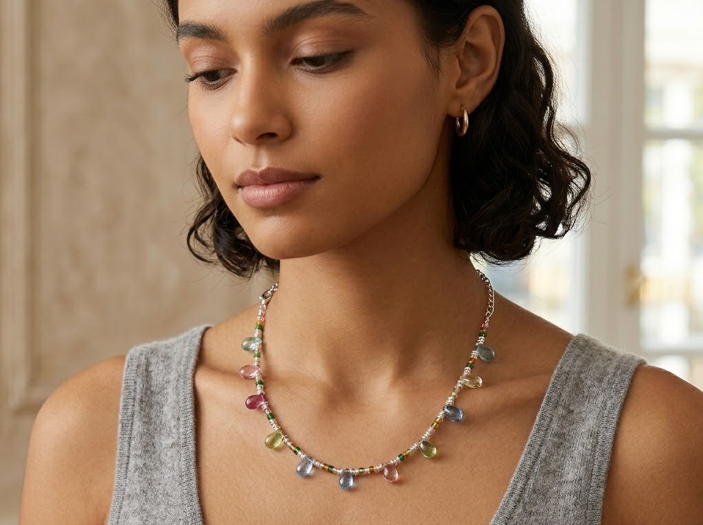 The Amalfi Candy Bead Necklace - Image 2