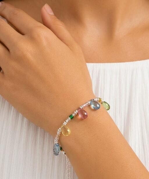 Alternative view of The Amalfi Candy Bead Bracelet