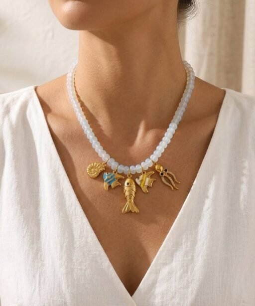 Alternative view of White Shell Necklace
