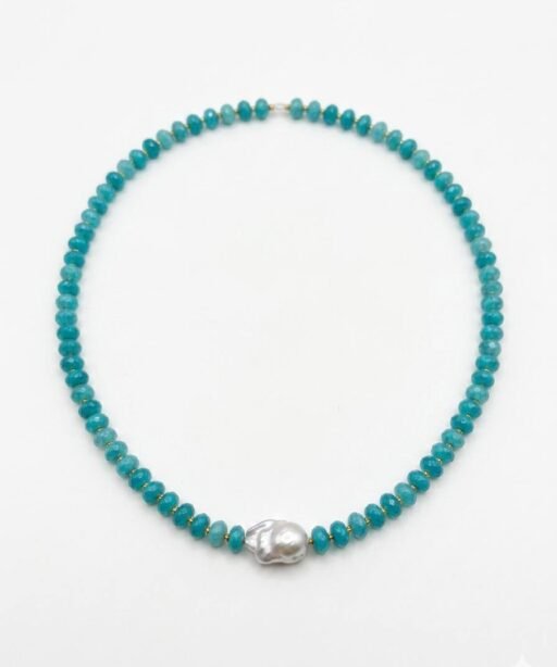Turquoise Beaded Necklace