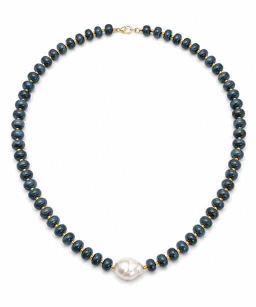Green Beaded Necklace